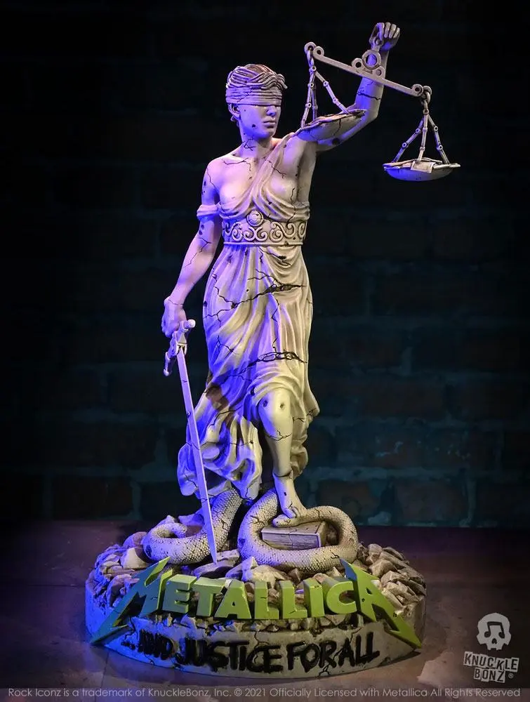 Metallica Rock Ikonz On Tour Statua Lady Justice zdjęcie produktu