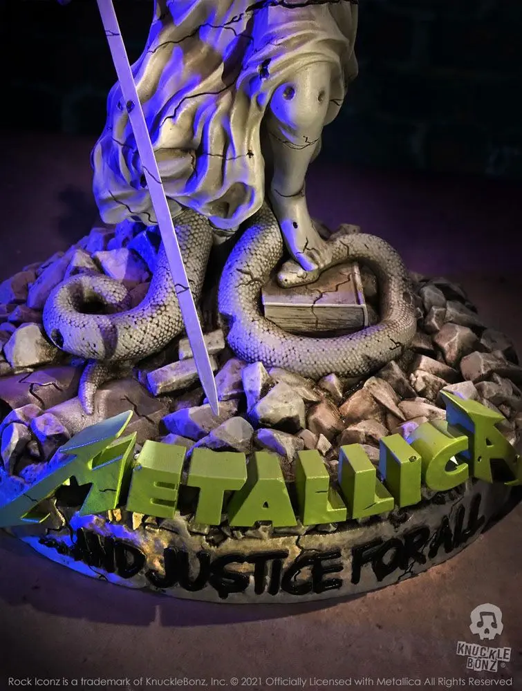 Metallica Rock Ikonz On Tour Statua Lady Justice zdjęcie produktu