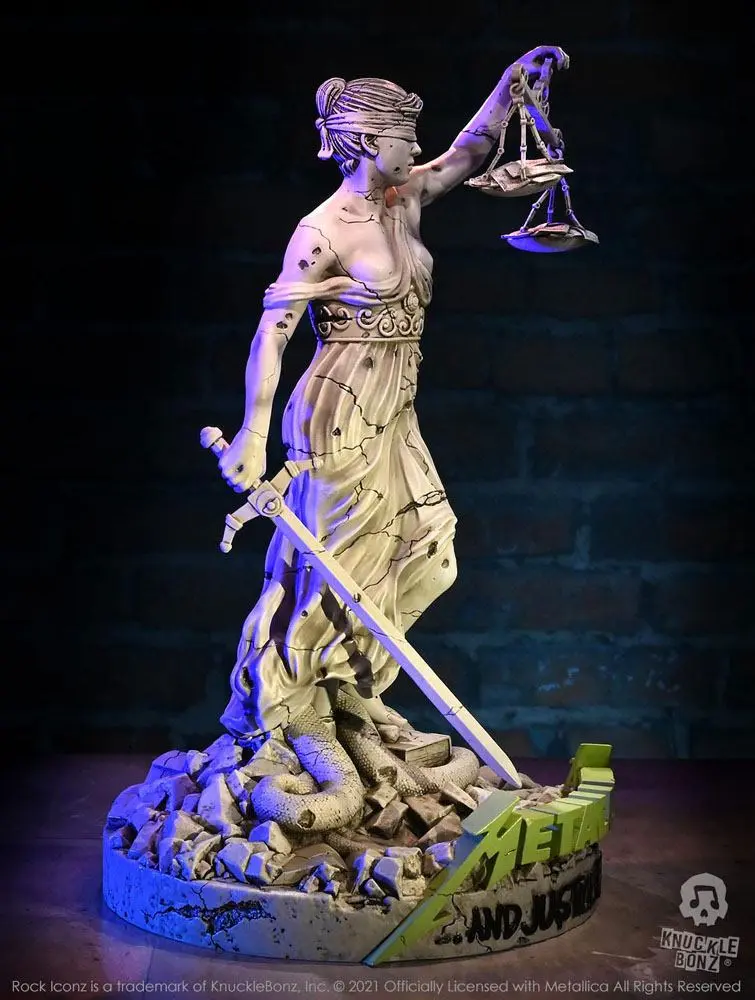 Metallica Rock Ikonz On Tour Statua Lady Justice zdjęcie produktu
