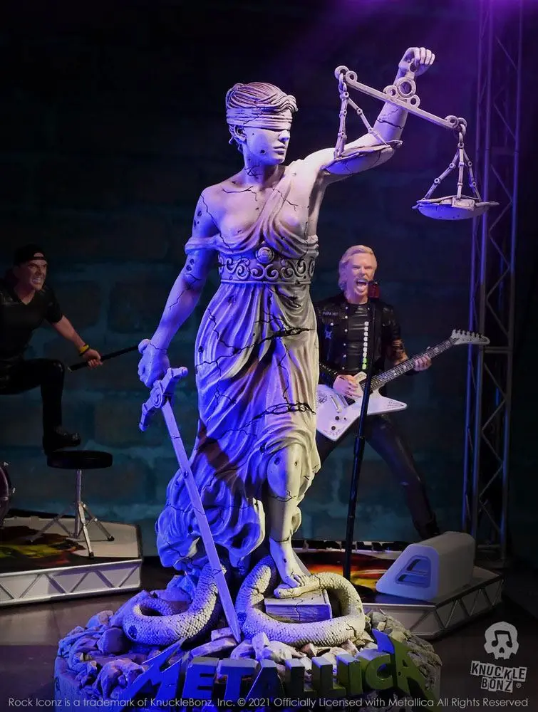 Metallica Rock Ikonz On Tour Statua Lady Justice zdjęcie produktu