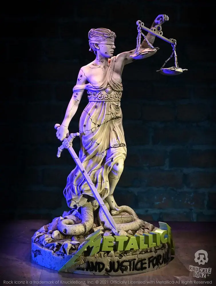 Metallica Rock Ikonz On Tour Statua Lady Justice zdjęcie produktu