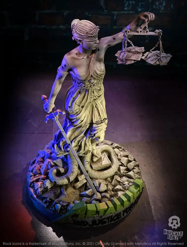 Metallica Rock Ikonz On Tour Statua Lady Justice zdjęcie produktu