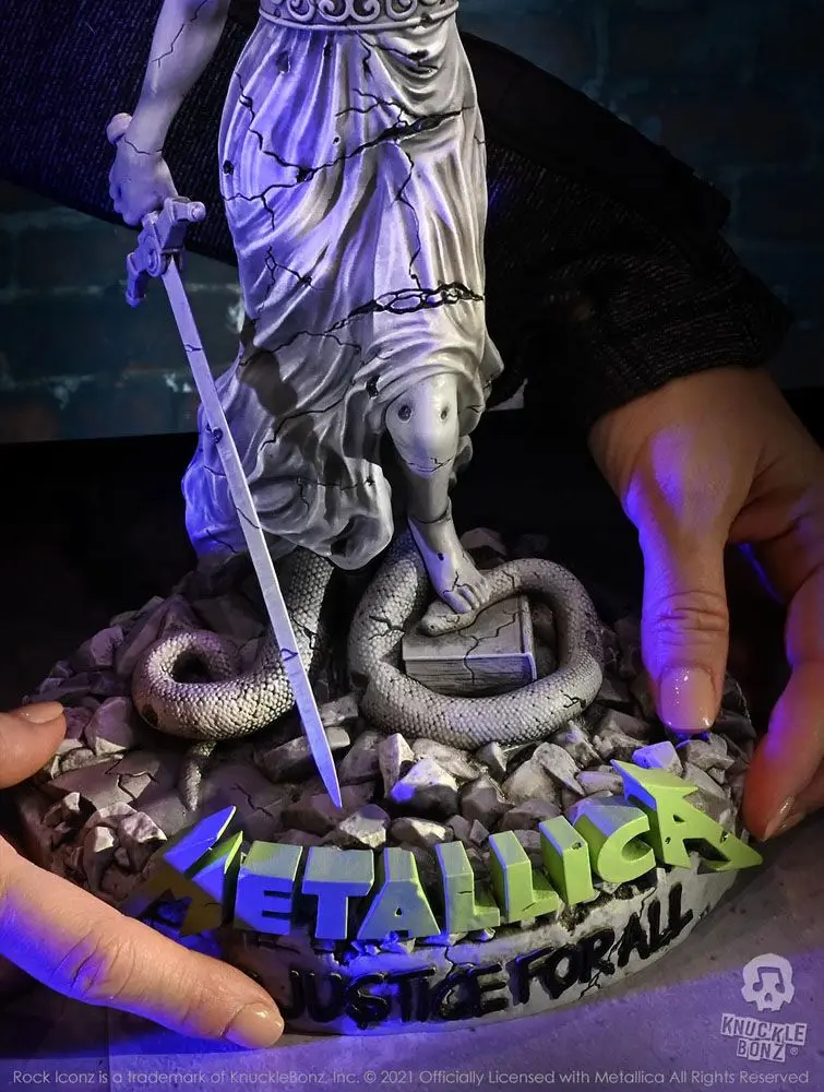 Metallica Rock Ikonz On Tour Statua Lady Justice zdjęcie produktu