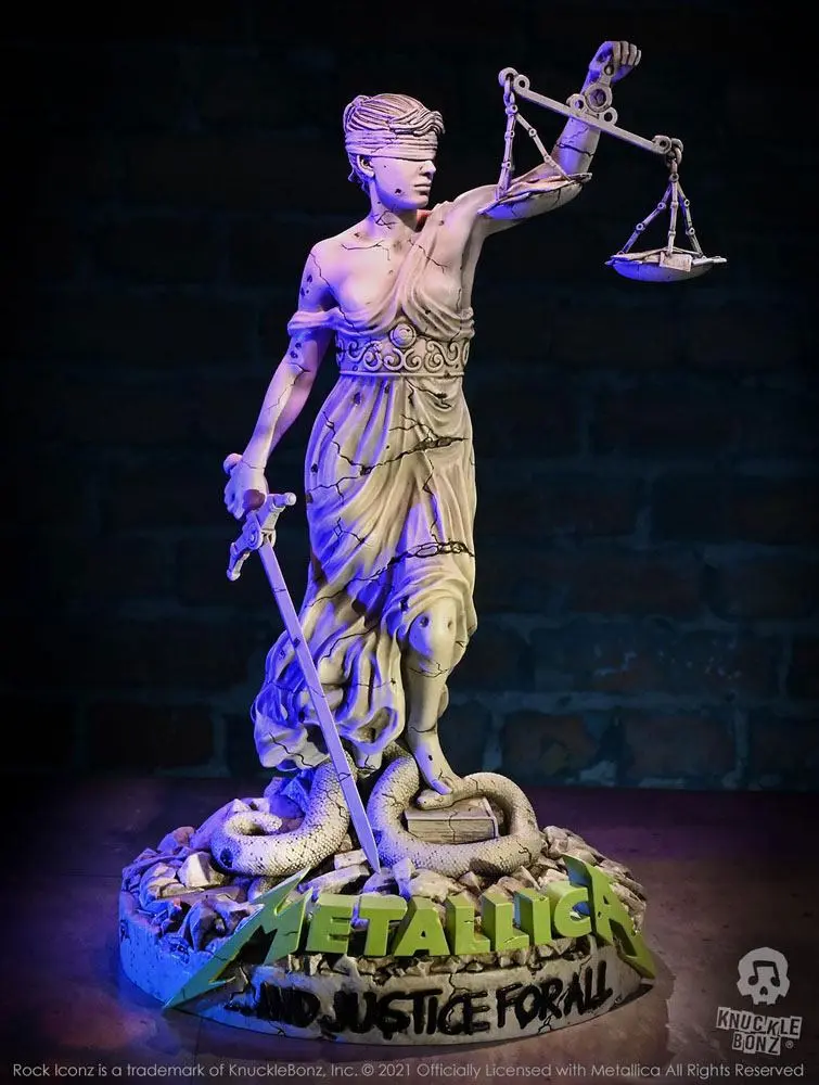 Metallica Rock Ikonz On Tour Statua Lady Justice zdjęcie produktu