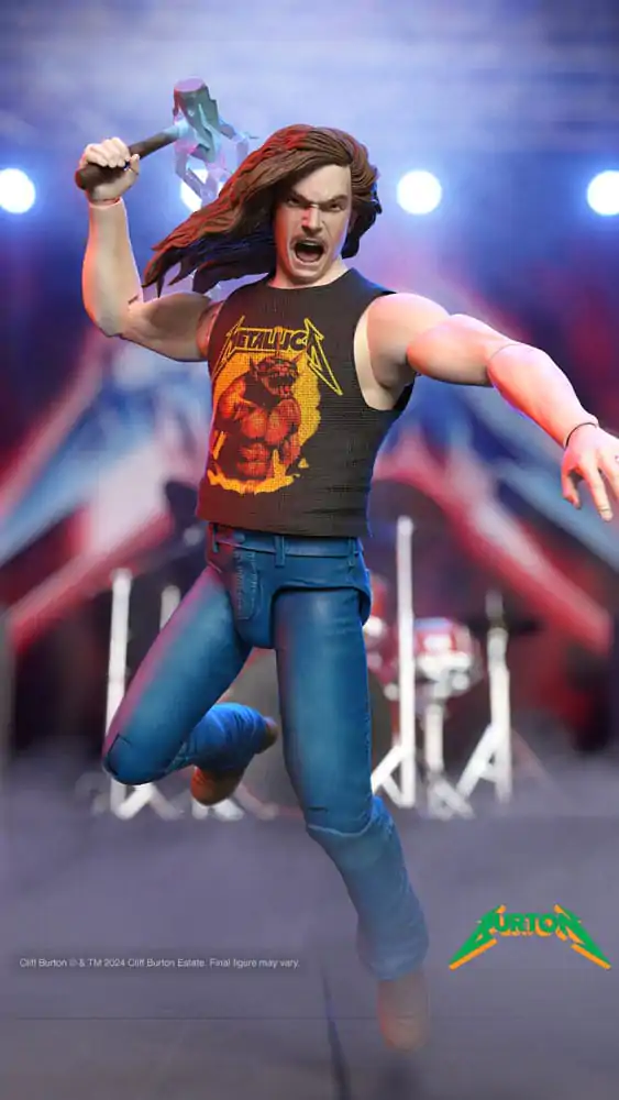 Metallica Ultimates Figurka Akcji Seria 2 Cliff Burton 18 cm zdjęcie produktu