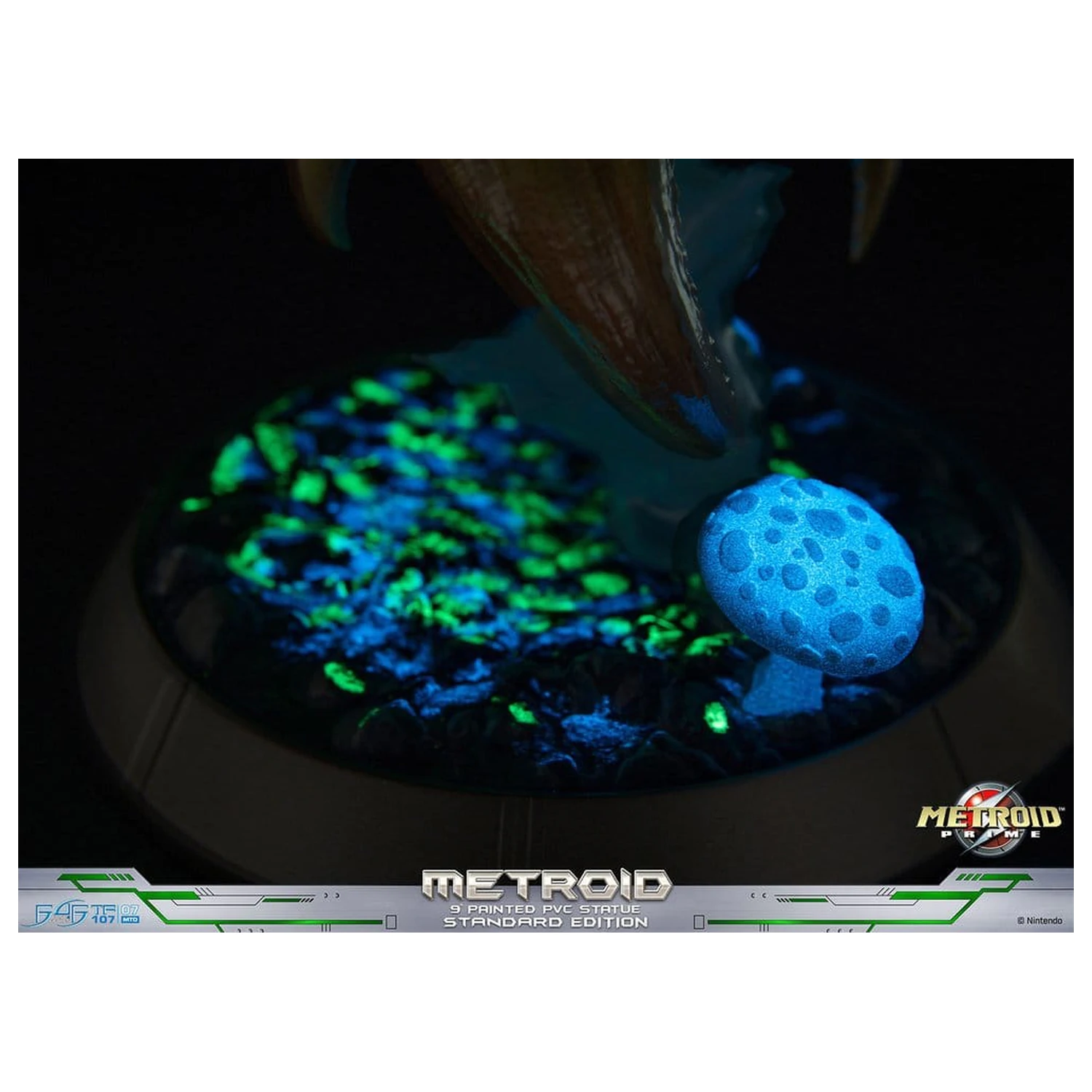 Metroid Prime figurka z PVC Metroid (Standard) (Glow in the Dark) 21 cm zdjęcie produktu