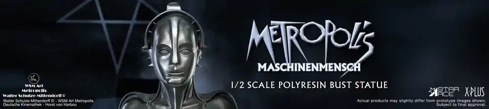 Metropolis Bust 1/2 Maria Maschinenmensch 50 cm zdjęcie produktu