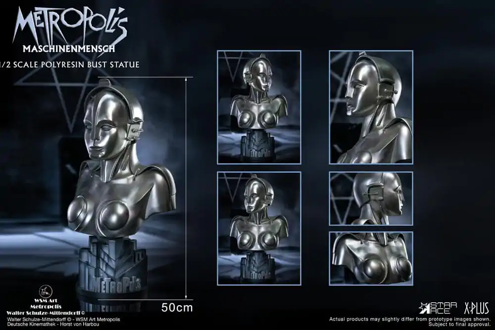 Metropolis Bust 1/2 Maria Maschinenmensch 50 cm zdjęcie produktu