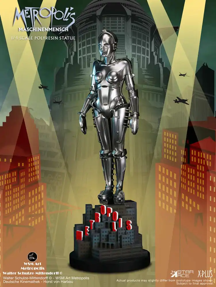 Statua Metropolis 1/4 Maschinenmensch Silver 40 cm zdjęcie produktu