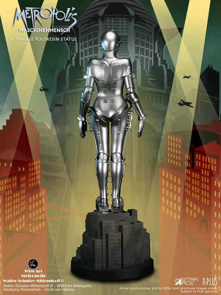 Statua Metropolis 1/4 Maschinenmensch Silver 40 cm zdjęcie produktu