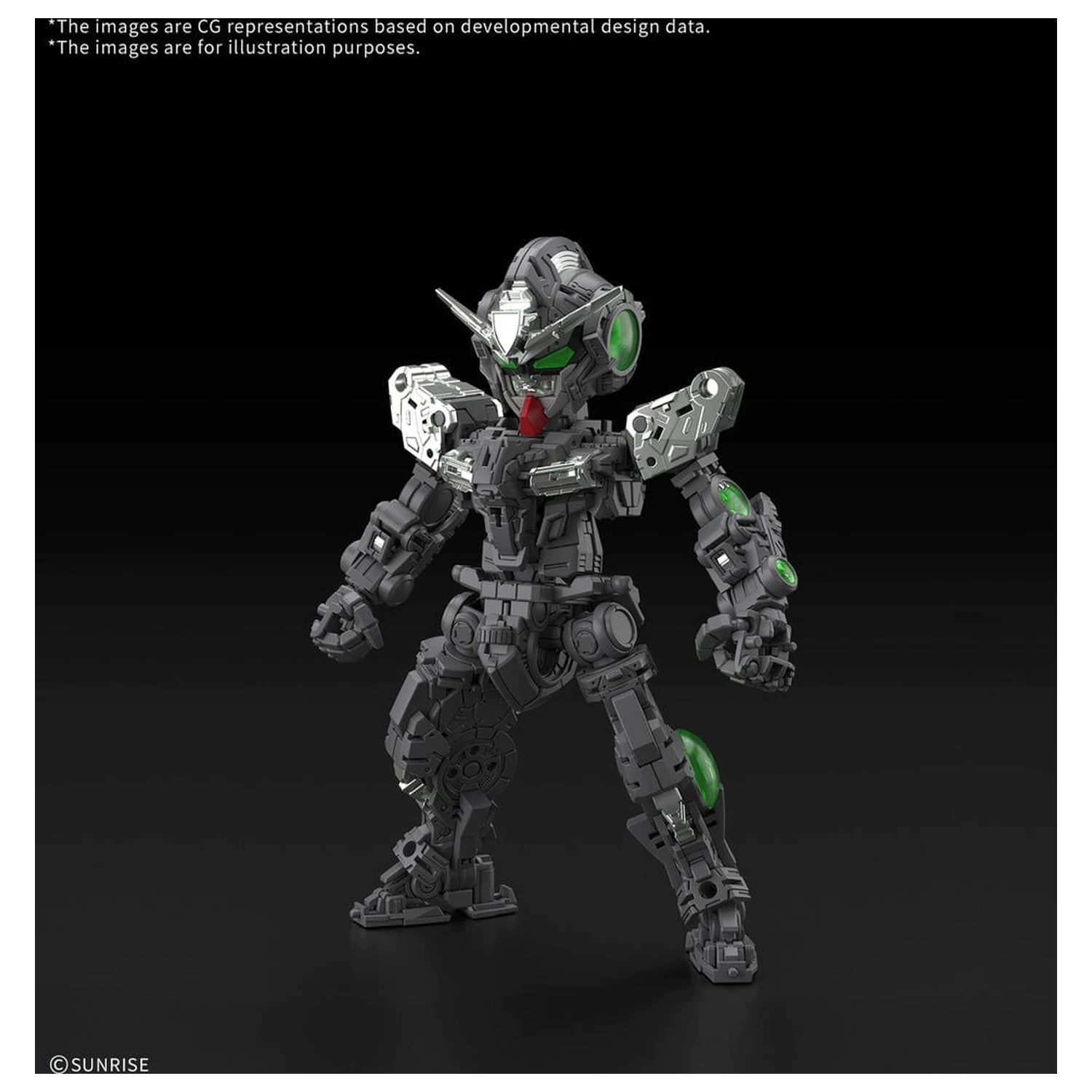 MGSD 00 Raiser Mobile Suit Gundam 00 Master Grade SD Zestaw Modeli zdjęcie produktu