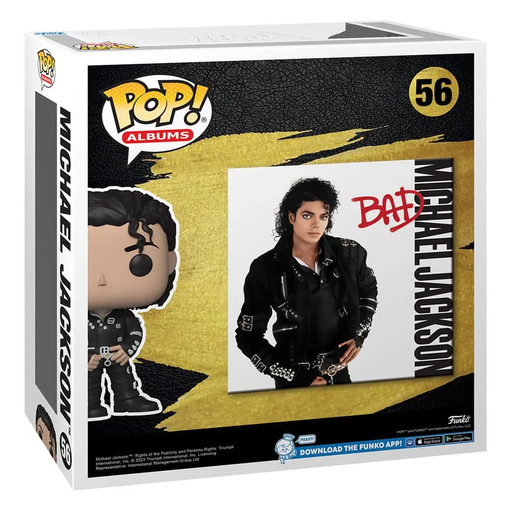 Michael Jackson POP! Albums Figurka winylowa Bad 9 cm zdjęcie produktu