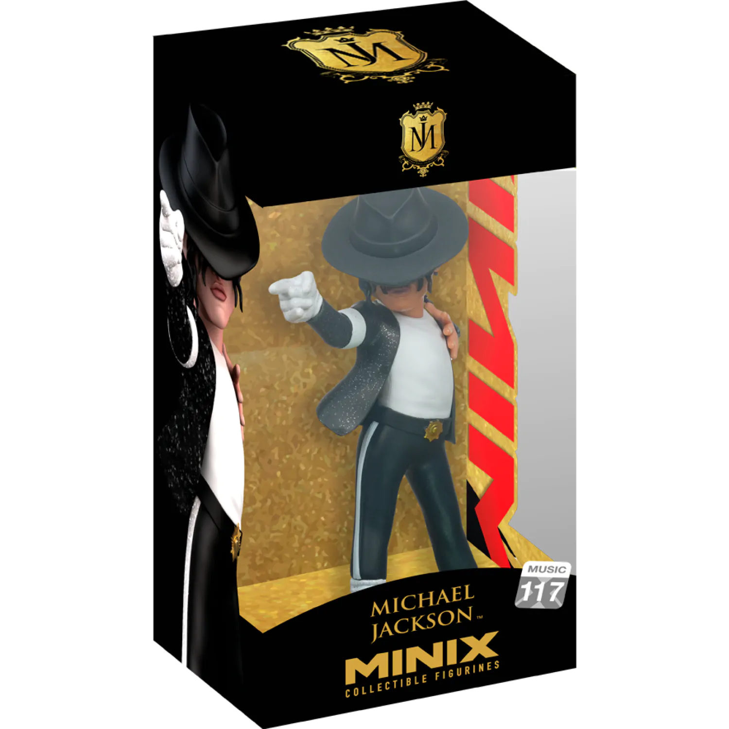 Figurka Michael Jackson Minix Billie Jean 12 cm zdjęcie produktu