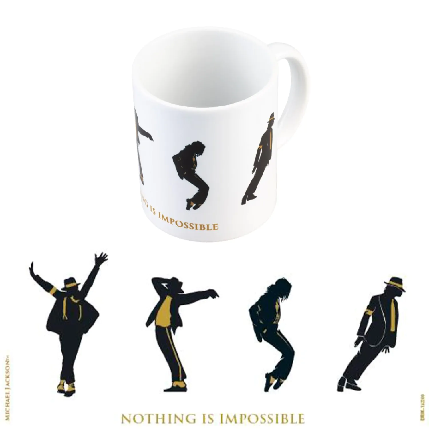 Kubek Michael Jackson Nothing is Impossible 350 ml zdjęcie produktu