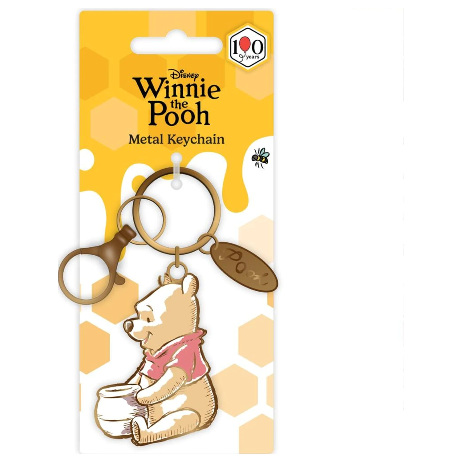 Winnie the Pooh Metalowy breloczek do kluczy Hunny zdjęcie produktu