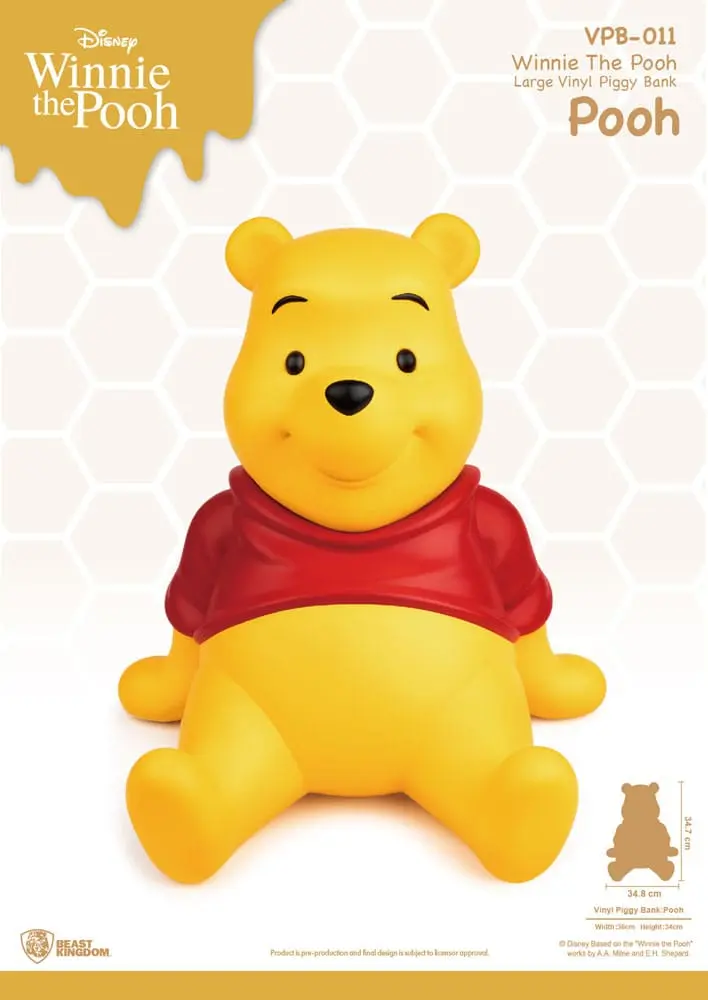 Winnie The Pooh Piggy Vinyl Bank skarbonka 35 cm zdjęcie produktu