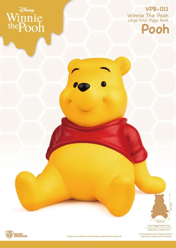 Winnie The Pooh Piggy Vinyl Bank skarbonka 35 cm zdjęcie produktu