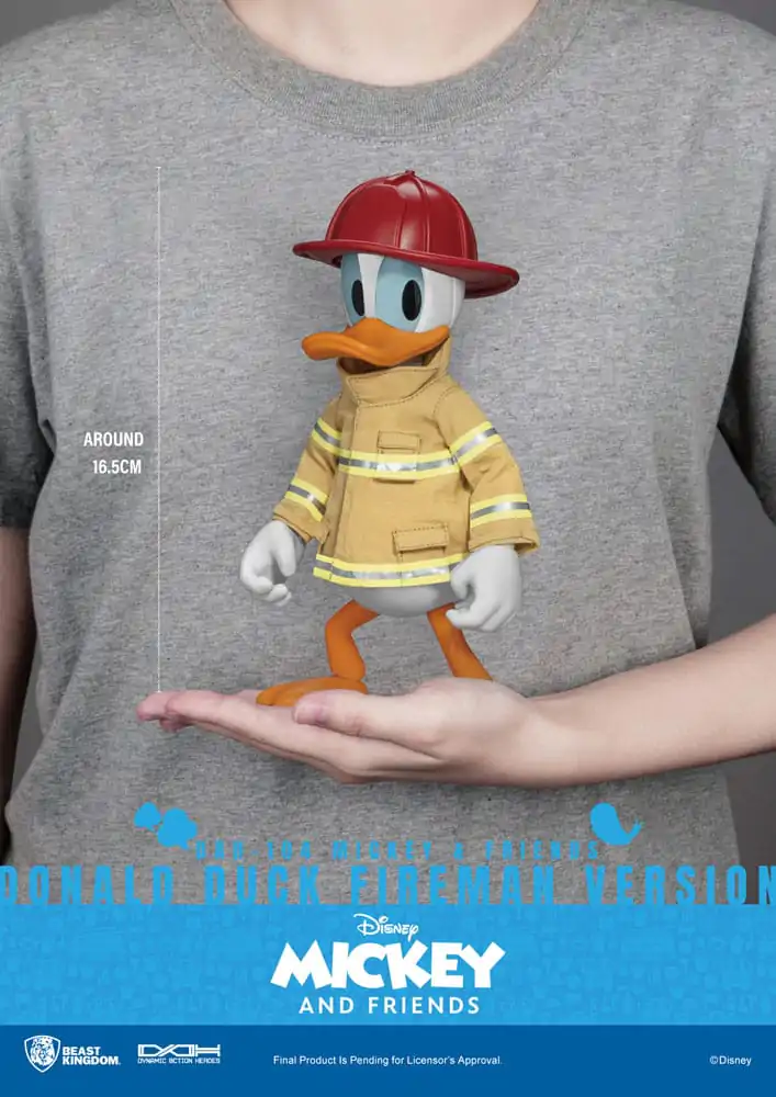 Mickey & Friends Dynamic 8ction Heroes Figurka Akcji 1/9 Kaczor Donald Strażak Ver. 24 cm zdjęcie produktu