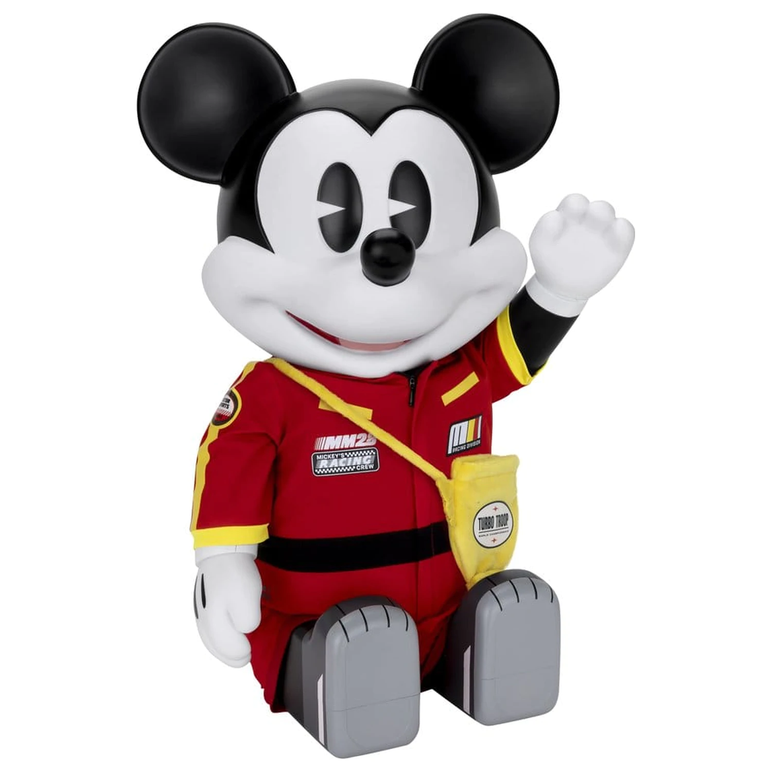 Mickey and Friends Vinyl Bank SYAKING-BANG!! Functional Figurka Race Car Micky 48 cm zdjęcie produktu