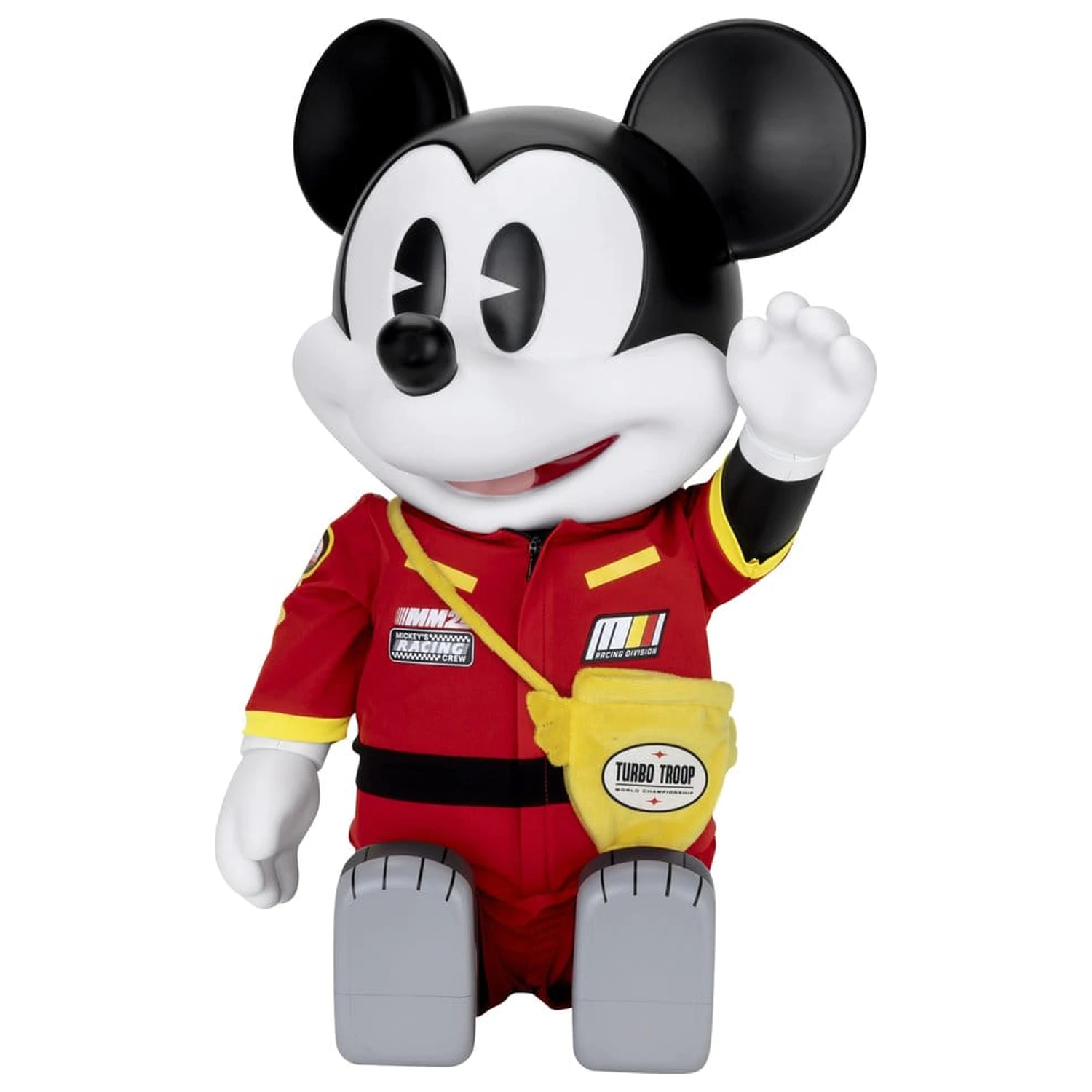 Mickey and Friends Vinyl Bank SYAKING-BANG!! Functional Figurka Race Car Micky 48 cm zdjęcie produktu