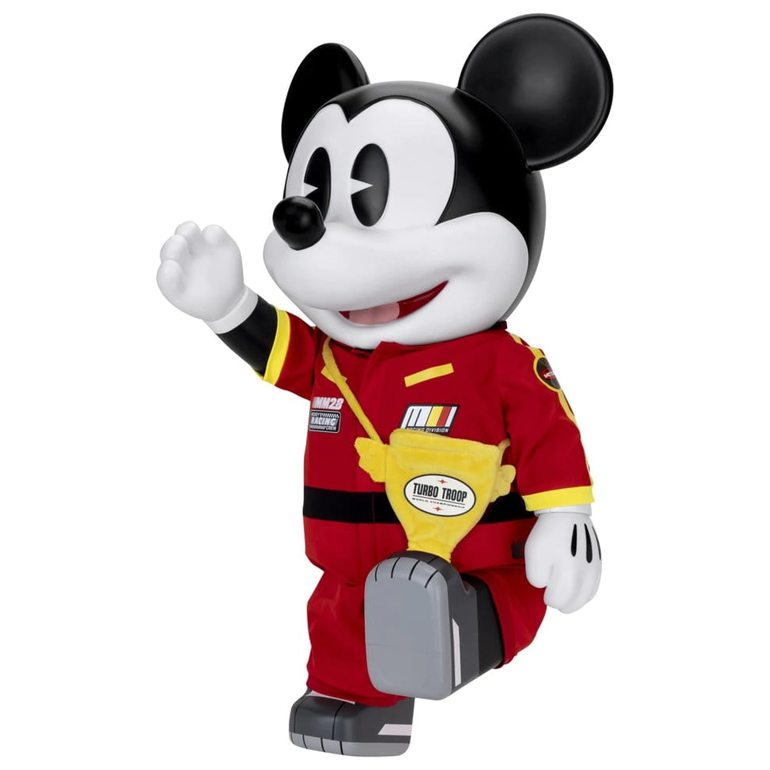 Mickey and Friends Vinyl Bank SYAKING-BANG!! Functional Figurka Race Car Micky 48 cm zdjęcie produktu