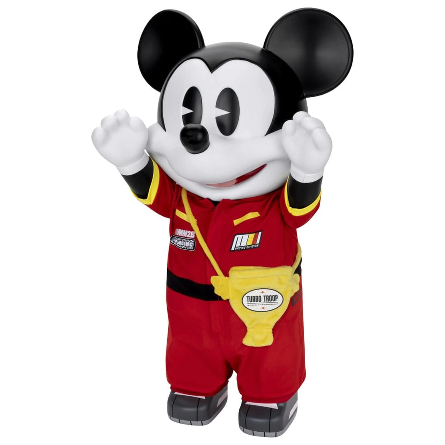 Mickey and Friends Vinyl Bank SYAKING-BANG!! Functional Figurka Race Car Micky 48 cm zdjęcie produktu