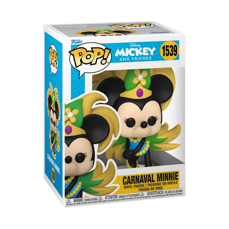 Mickey ATW Funko POP! Disney Figurka winylowa Carnaval Minnie 9 cm zdjęcie produktu