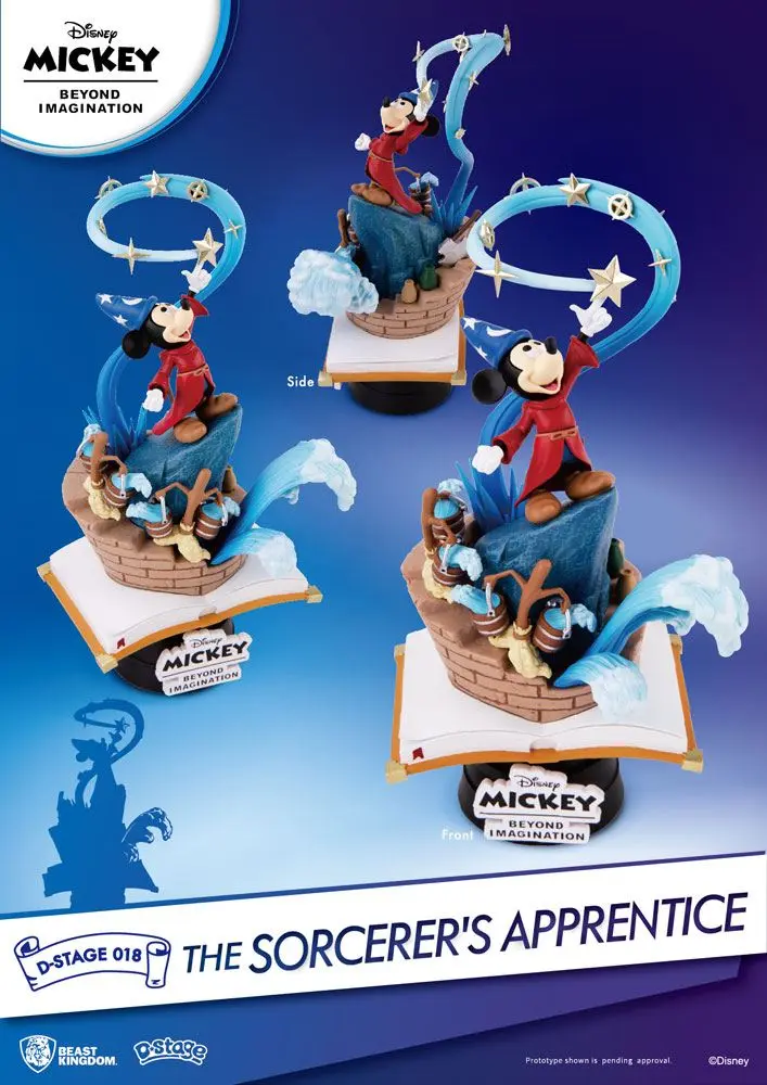 Mickey Beyond Imagination D-Stage PVC Diorama Uczeń Czarodzieja 15 cm zdjęcie produktu