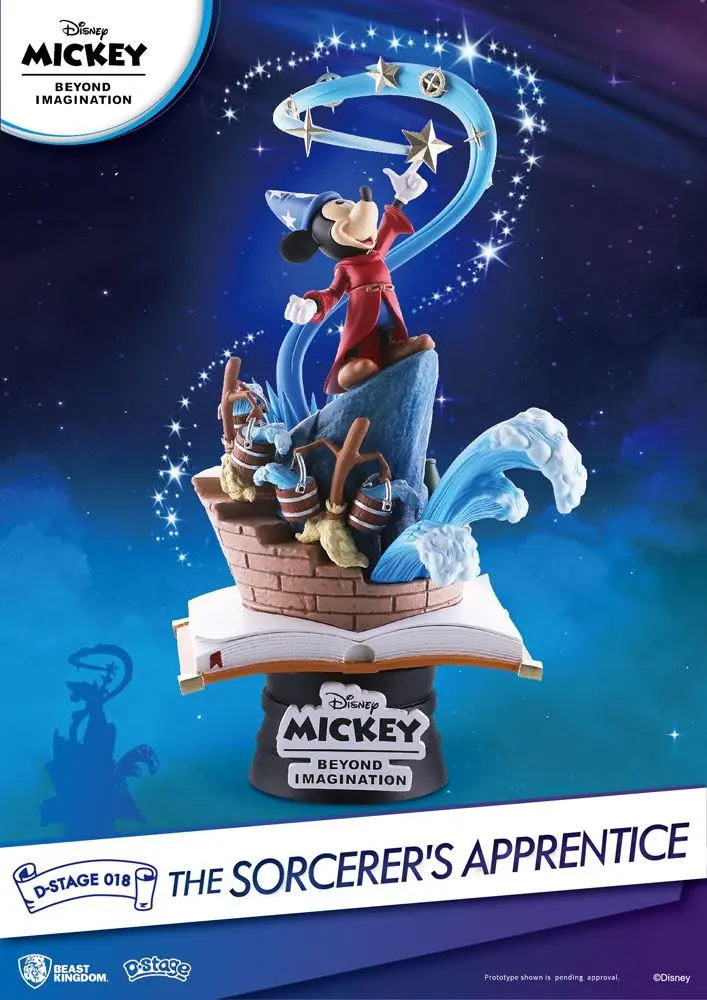 Mickey Beyond Imagination D-Stage PVC Diorama Uczeń Czarodzieja 15 cm zdjęcie produktu