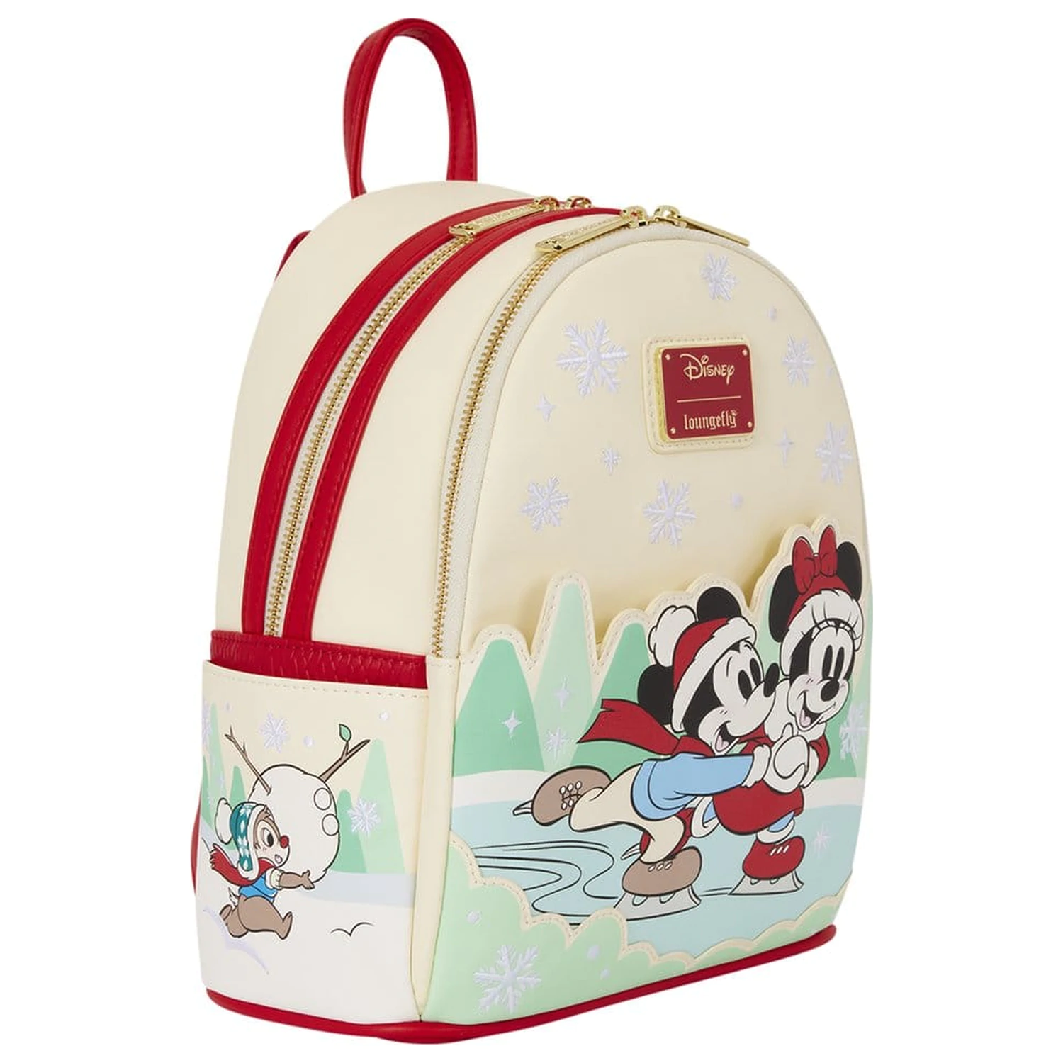 Mickey & Friends by Loungefly Mini plecak z uchwytem na opaskę Ice Skating zdjęcie produktu