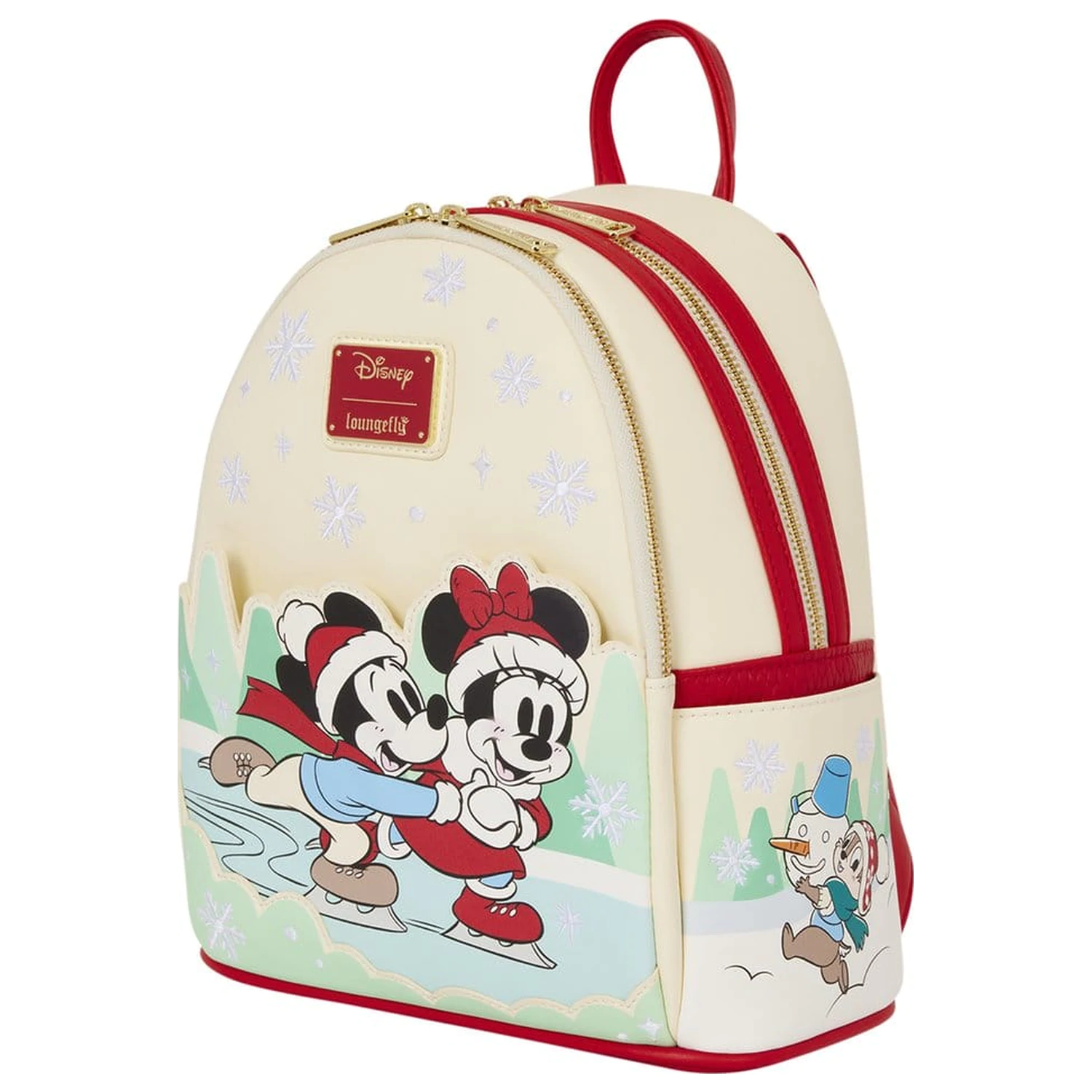 Mickey & Friends by Loungefly Mini plecak z uchwytem na opaskę Ice Skating zdjęcie produktu
