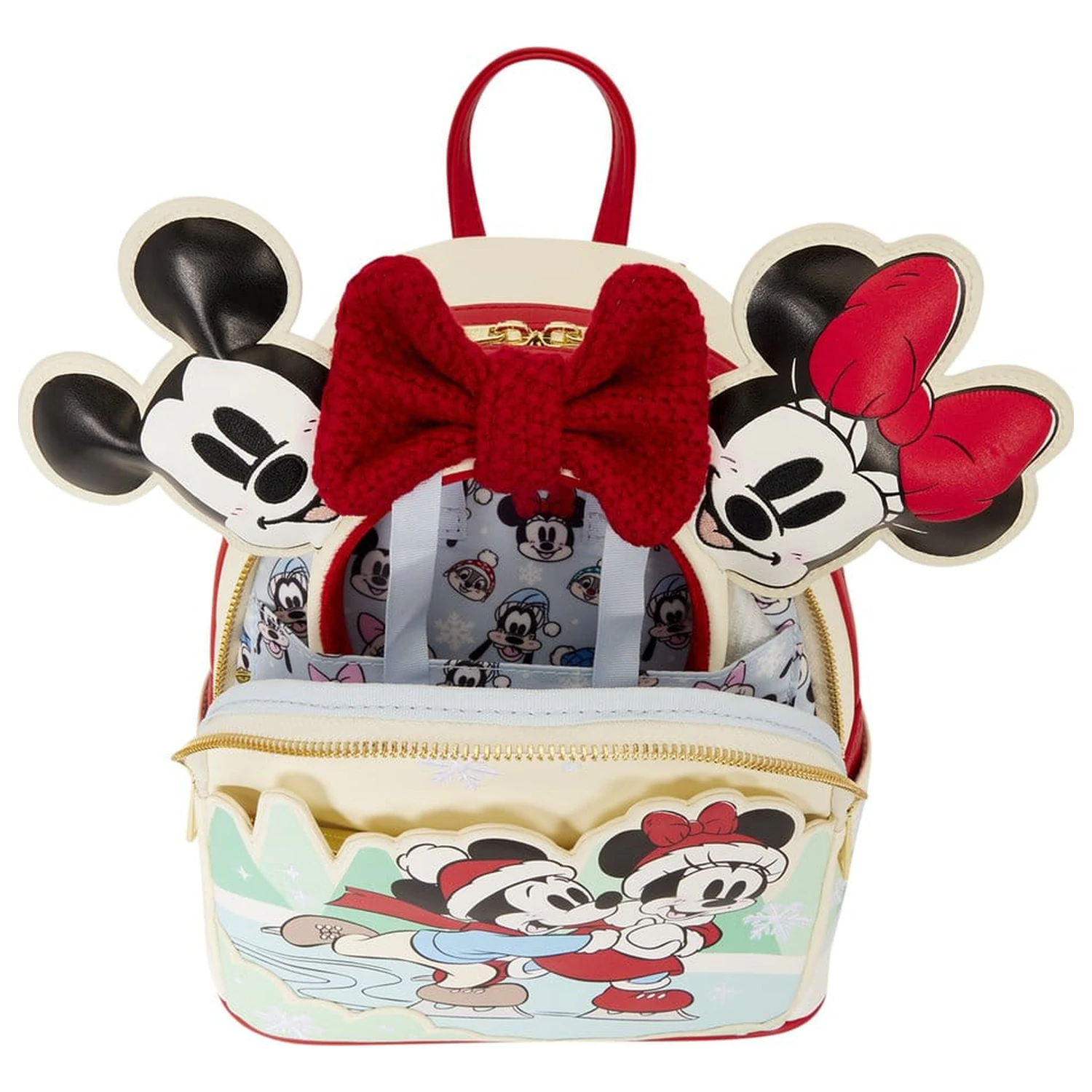 Mickey & Friends by Loungefly Mini plecak z uchwytem na opaskę Ice Skating zdjęcie produktu