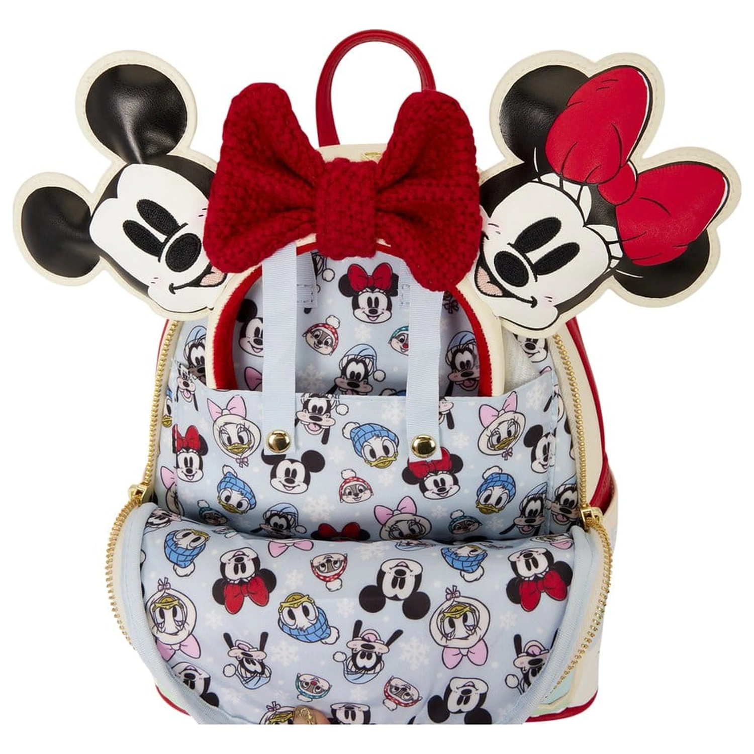 Mickey & Friends by Loungefly Mini plecak z uchwytem na opaskę Ice Skating zdjęcie produktu