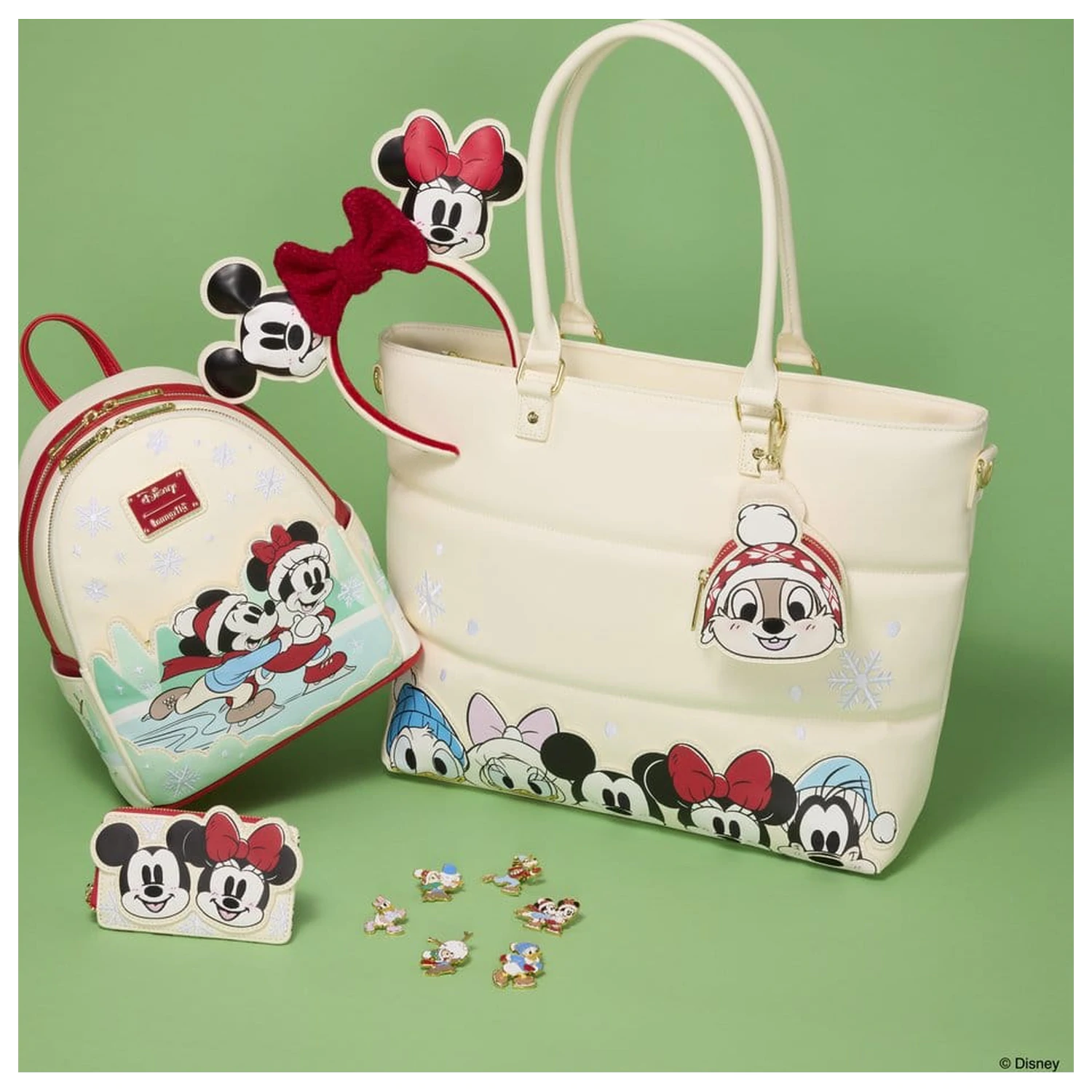 Mickey & Friends by Loungefly Mini plecak z uchwytem na opaskę Ice Skating zdjęcie produktu