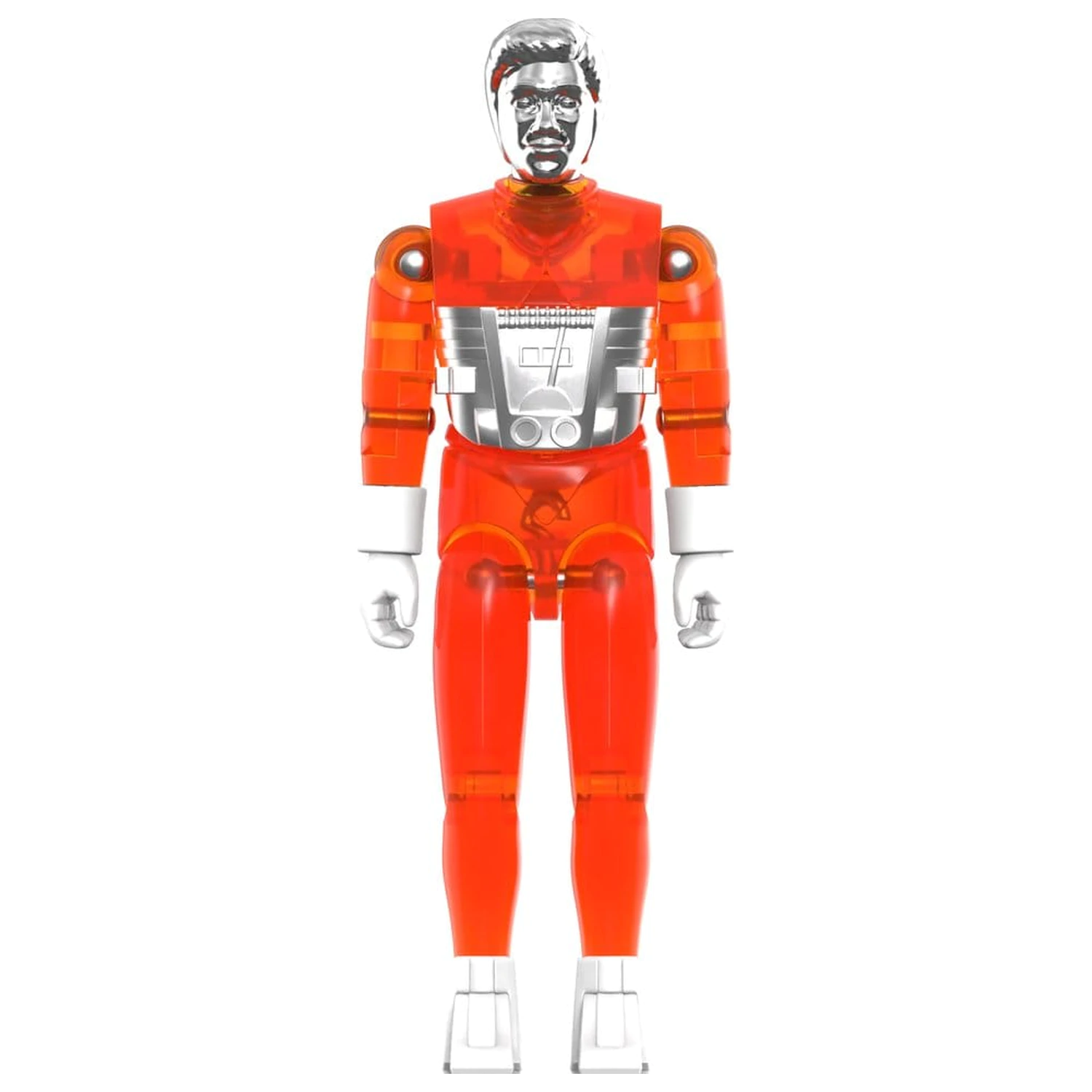 Micronauts ReAction+ Action Figure Wave 04 Time Traveler (Przezroczysty Pomarańczowy) zdjęcie produktu