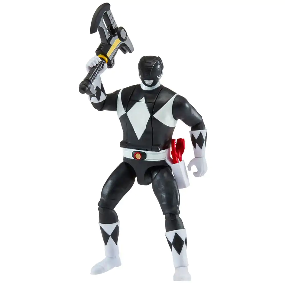 Mighty Morphin Power Rangers Figurka Akcji Auto-Morphin Black Ranger 12 cm zdjęcie produktu