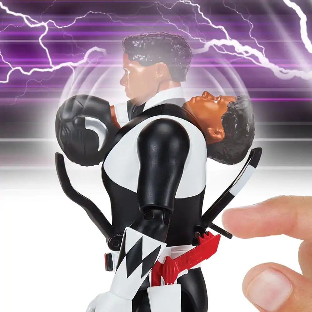 Mighty Morphin Power Rangers Figurka Akcji Auto-Morphin Black Ranger 12 cm zdjęcie produktu