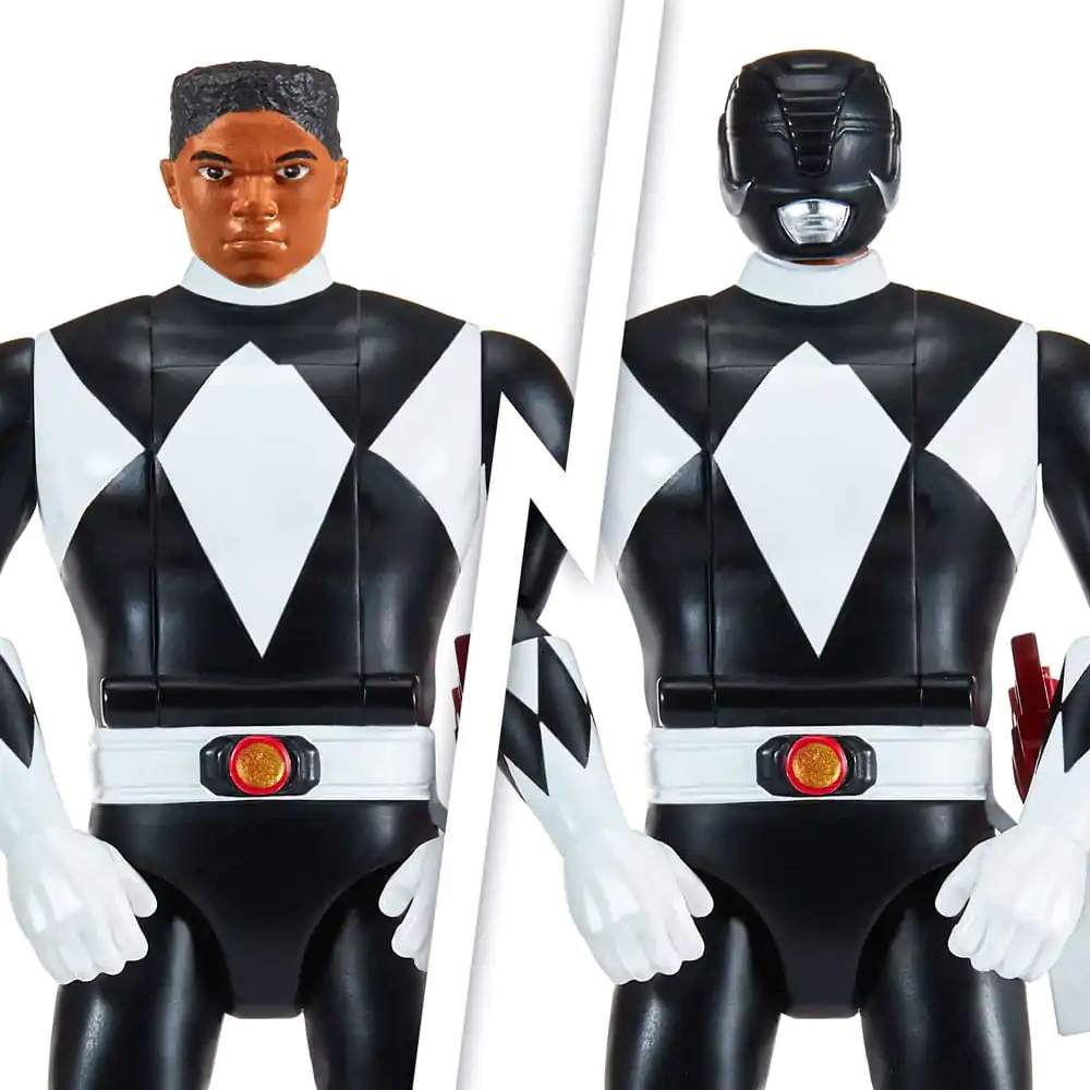 Mighty Morphin Power Rangers Figurka Akcji Auto-Morphin Black Ranger 12 cm zdjęcie produktu
