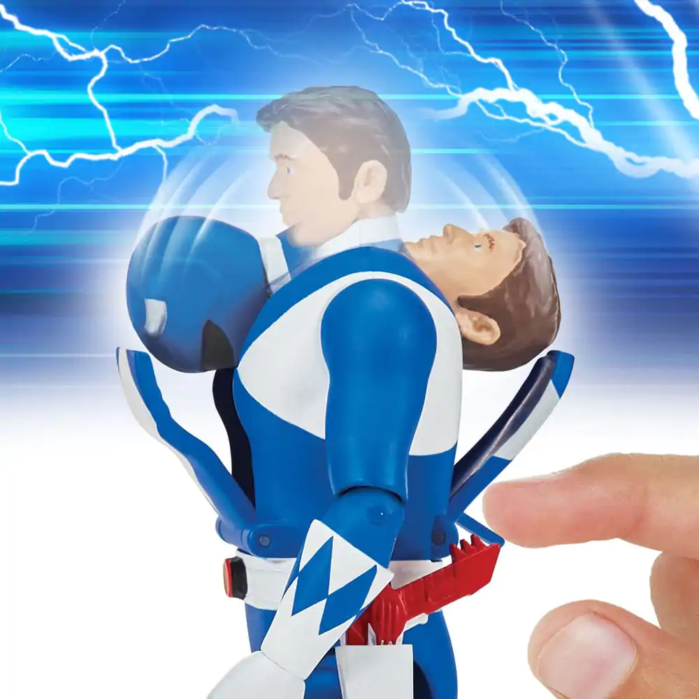 Mighty Morphin Power Rangers Figurka Akcji Auto-Morphin Blue Ranger 12 cm zdjęcie produktu
