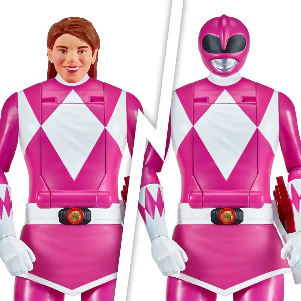 Mighty Morphin Power Rangers Figurka Akcji Auto-Morphin Pink Ranger 12 cm zdjęcie produktu
