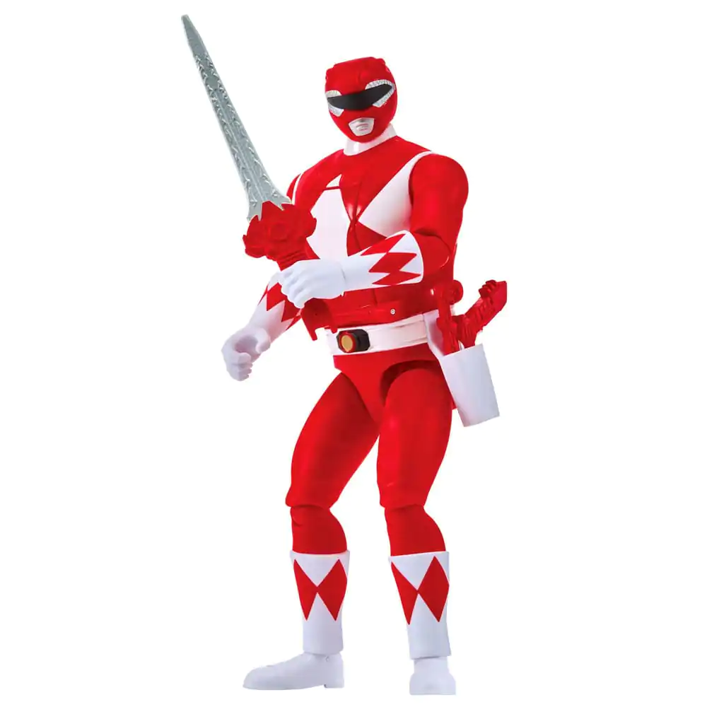 Mighty Morphin Power Rangers Action Figure Auto-Morphin Red Ranger Figurka Akcji 12 cm zdjęcie produktu