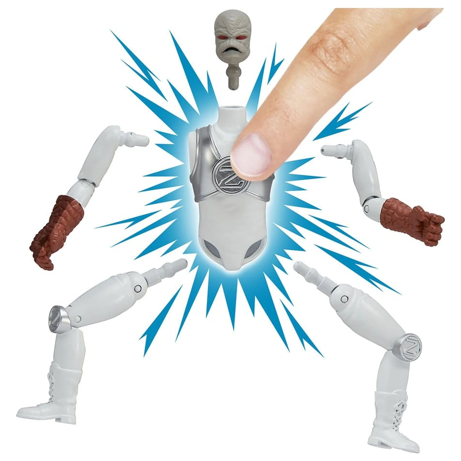 Mighty Morphin Power Rangers Podstawowa figurka Z-Putty zdjęcie produktu