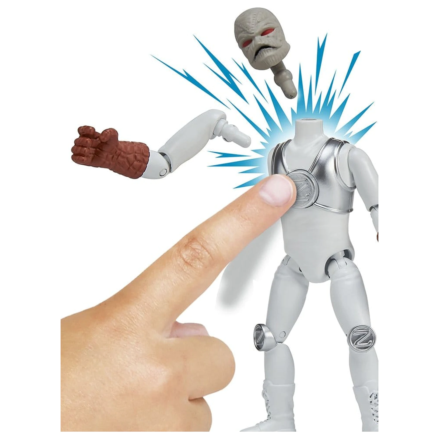 Mighty Morphin Power Rangers Podstawowa figurka Z-Putty zdjęcie produktu