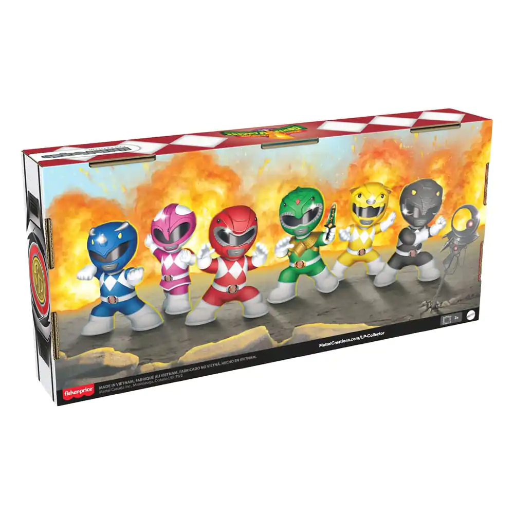 Mighty Morphin Power Rangers Fisher-Price Little People Collector Mini Figurki 6-Pack 7 cm zdjęcie produktu