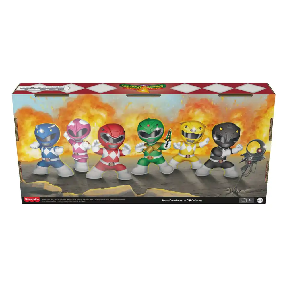 Mighty Morphin Power Rangers Fisher-Price Little People Collector Mini Figurki 6-Pack 7 cm zdjęcie produktu