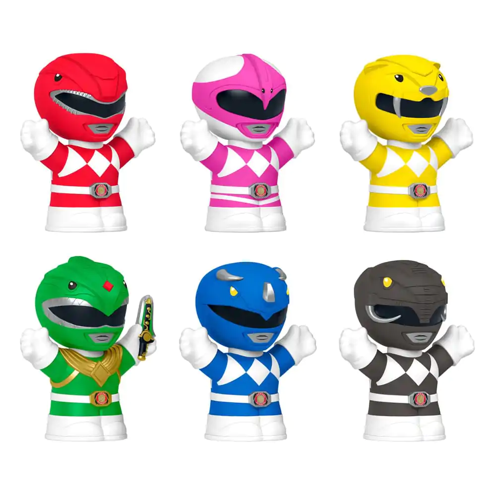 Mighty Morphin Power Rangers Fisher-Price Little People Collector Mini Figurki 6-Pack 7 cm zdjęcie produktu