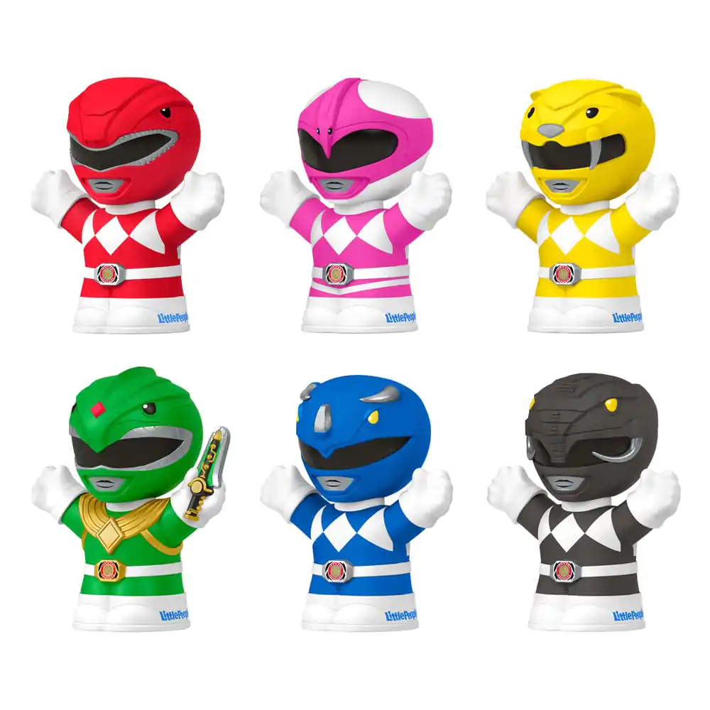 Mighty Morphin Power Rangers Fisher-Price Little People Collector Mini Figurki 6-Pack 7 cm zdjęcie produktu