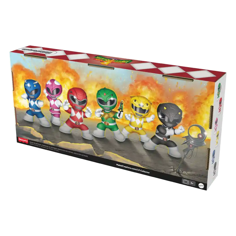 Mighty Morphin Power Rangers Fisher-Price Little People Collector Mini Figurki 6-Pack 7 cm zdjęcie produktu