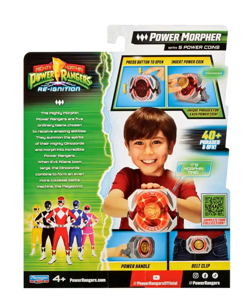 Mighty Morphin Power Rangers Klips do paska Power Morpher Deluxe zdjęcie produktu