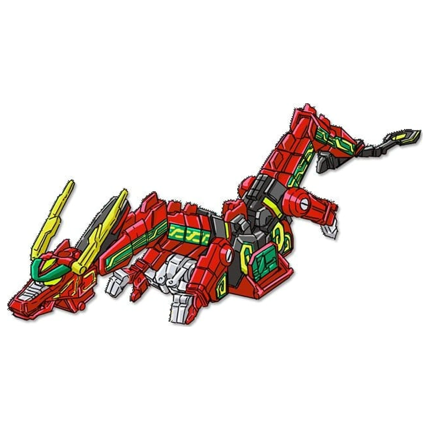 Mighty Morphin Power Rangers Thunderzord figurka akcji Red Dragon zdjęcie produktu